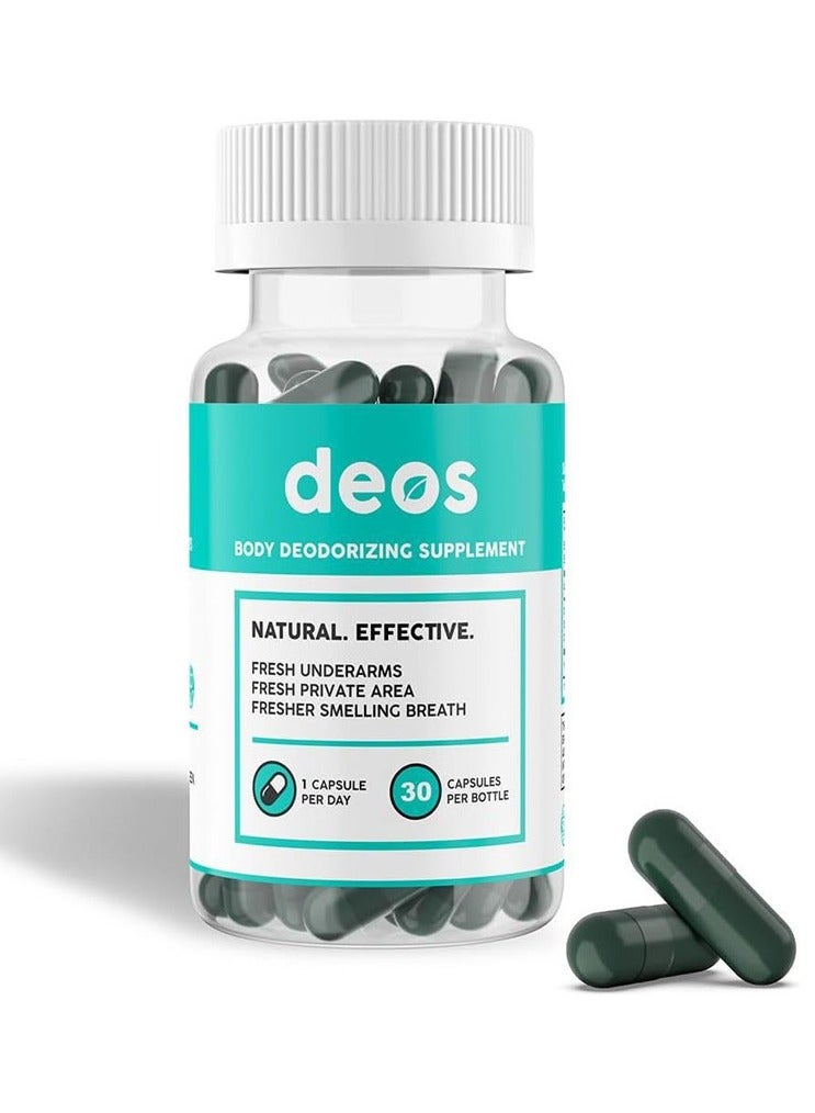 ديوس كبسولات الكلوروفيل ، كبسولات سحر الجسم 30 كبسولة - Image 1