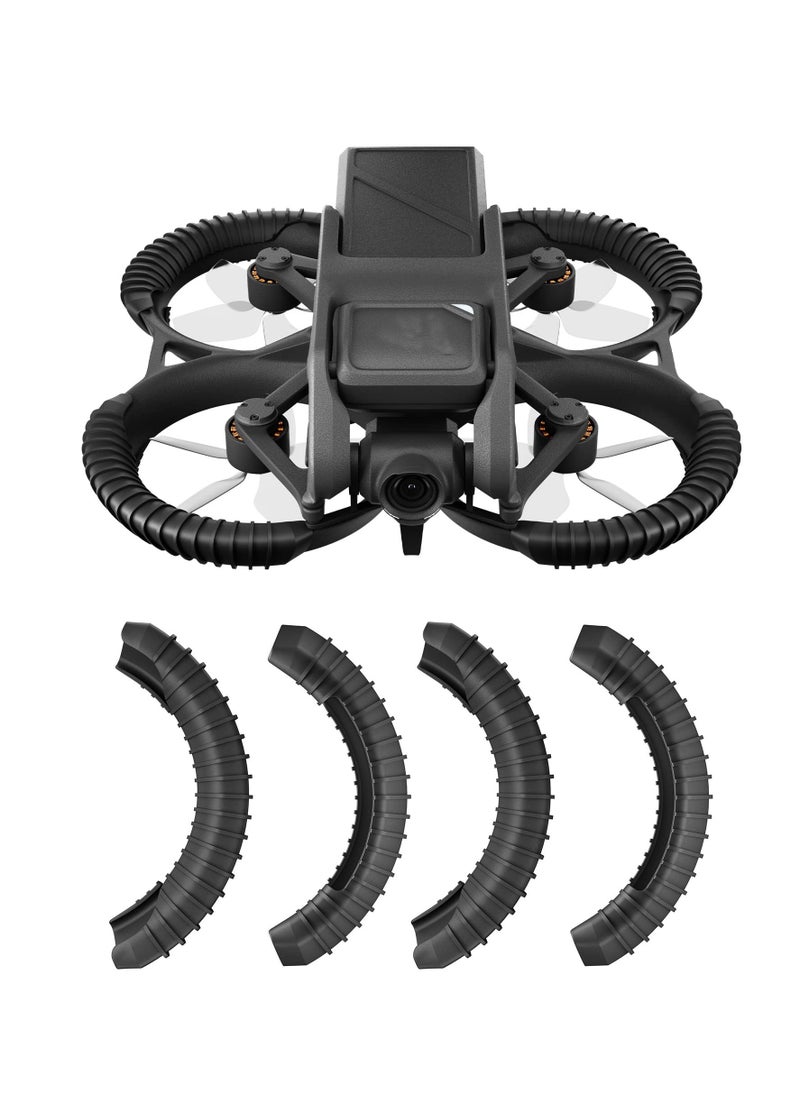 Excefore Avata Propeller Guard, Unity Propellers Protector for DJI Avata Drone Accessories (Black)  - Image 3