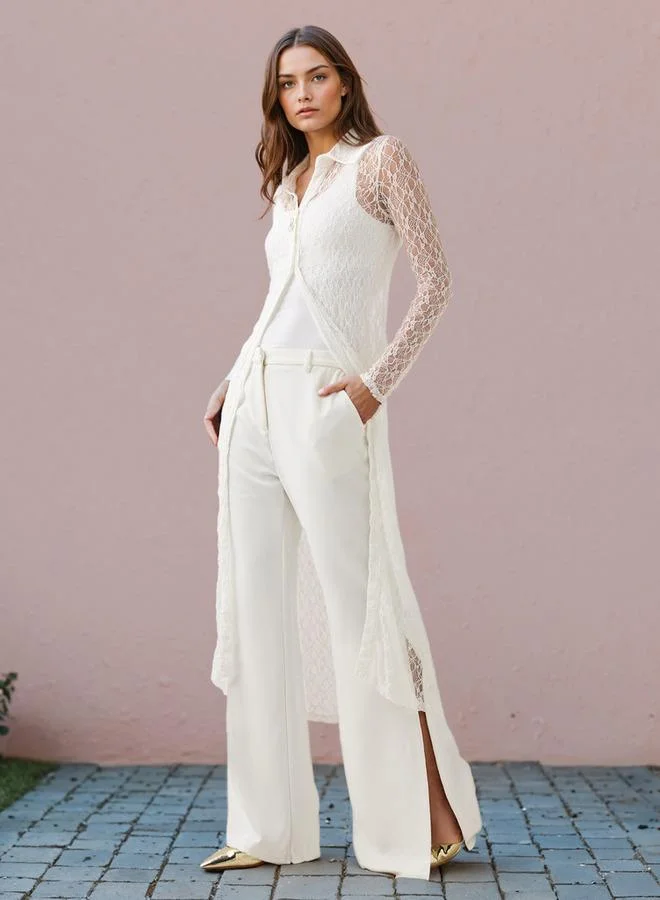 2Xtremz 2Xtremz Lace Longline Dress
