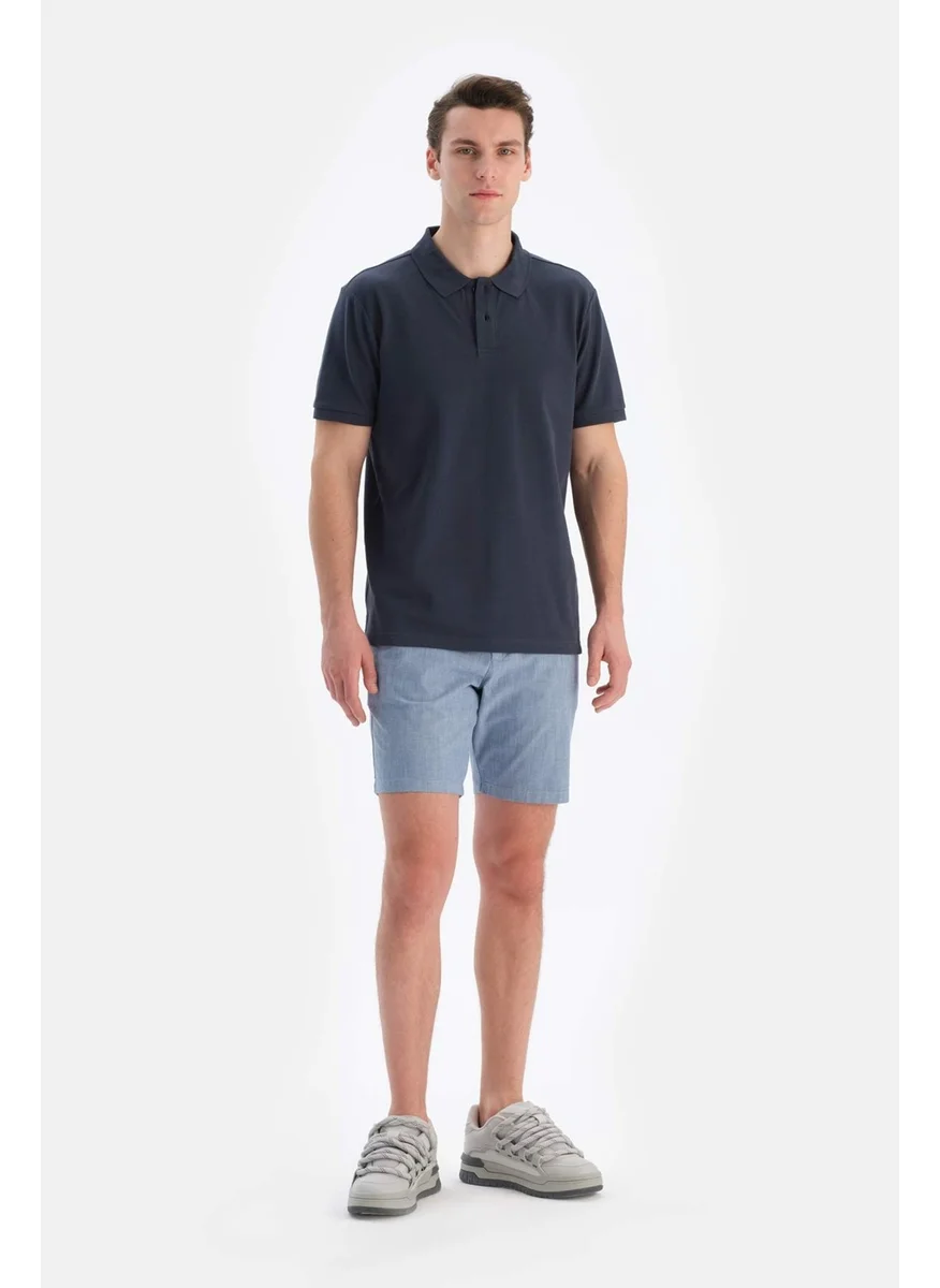 داجي Indigo Woven Shorts
