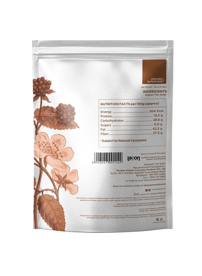 Pure & Sure بذور الكتان العضوية - Image 2