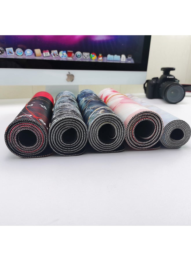 World Map For Large Game Mat Table Mat Keyboard Mat Office Desk Mat Mouse Mat-Color:300*800*4mm-Pattern:Map 6