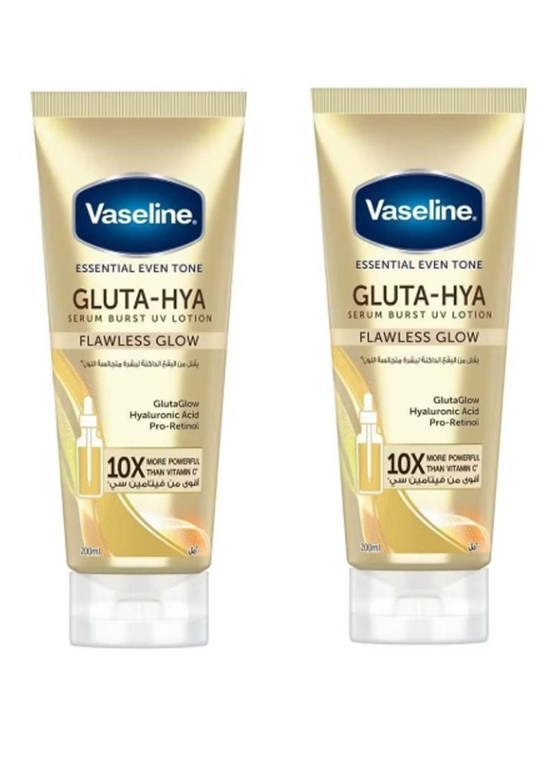 فازلين إسينشال إيفن تون فلوليس جلو سيروم جلوتا هيا بيرست يو في لوشن - Image 1