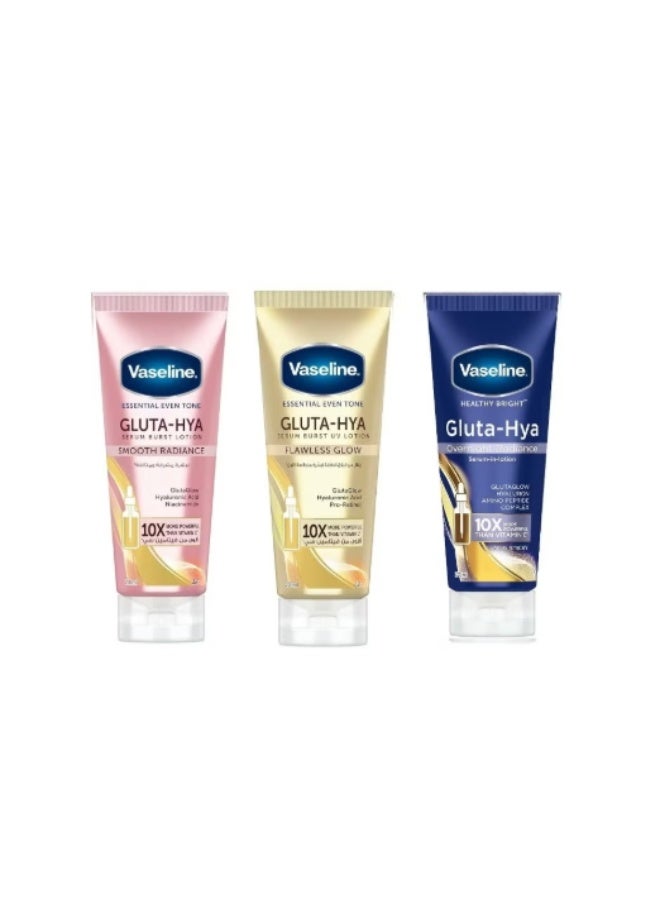 فازلين إسينشال إيفن تون فلوليس جلو سيروم جلوتا هيا بيرست يو في لوشن - Image 2