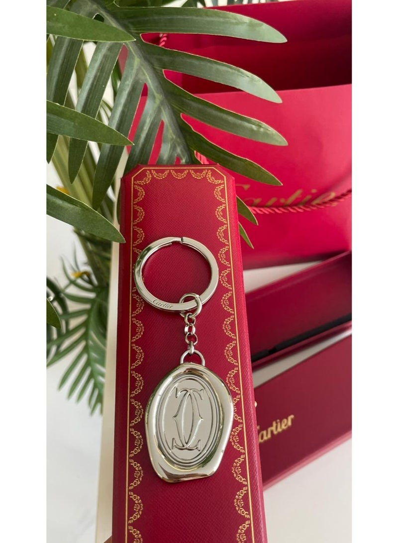 كارترز ميدالية مفاتيح فضيه - Image 2