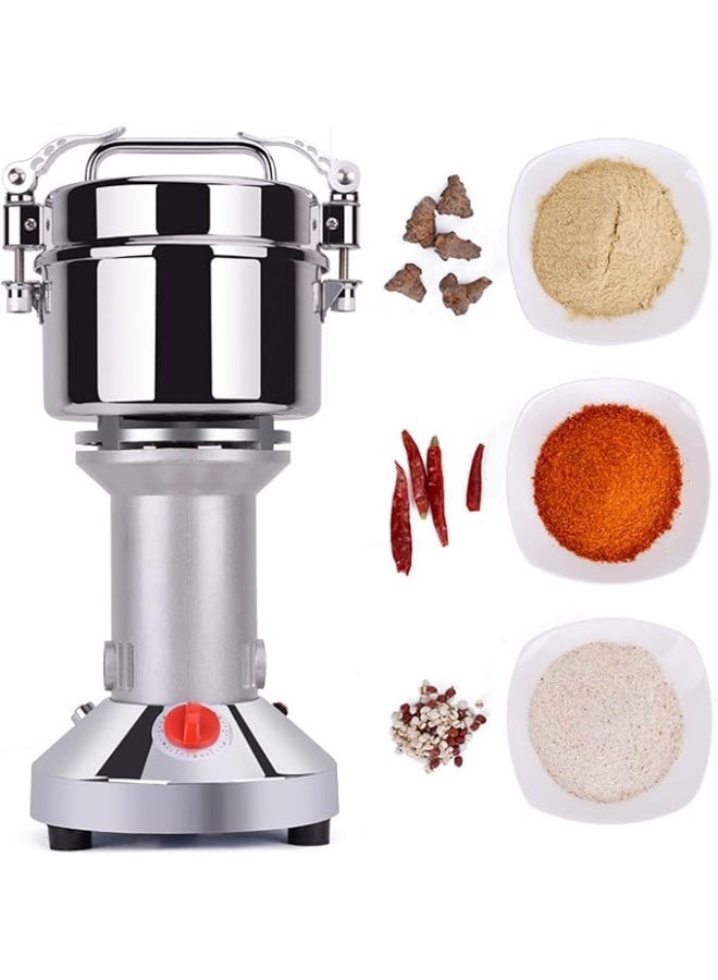 Silver Crest Powder Grinder – 250g High-Speed Multi-Purpose Grinder | Stainless Steel | Dry Spices, Grains & Herbs Crusher - Image 4