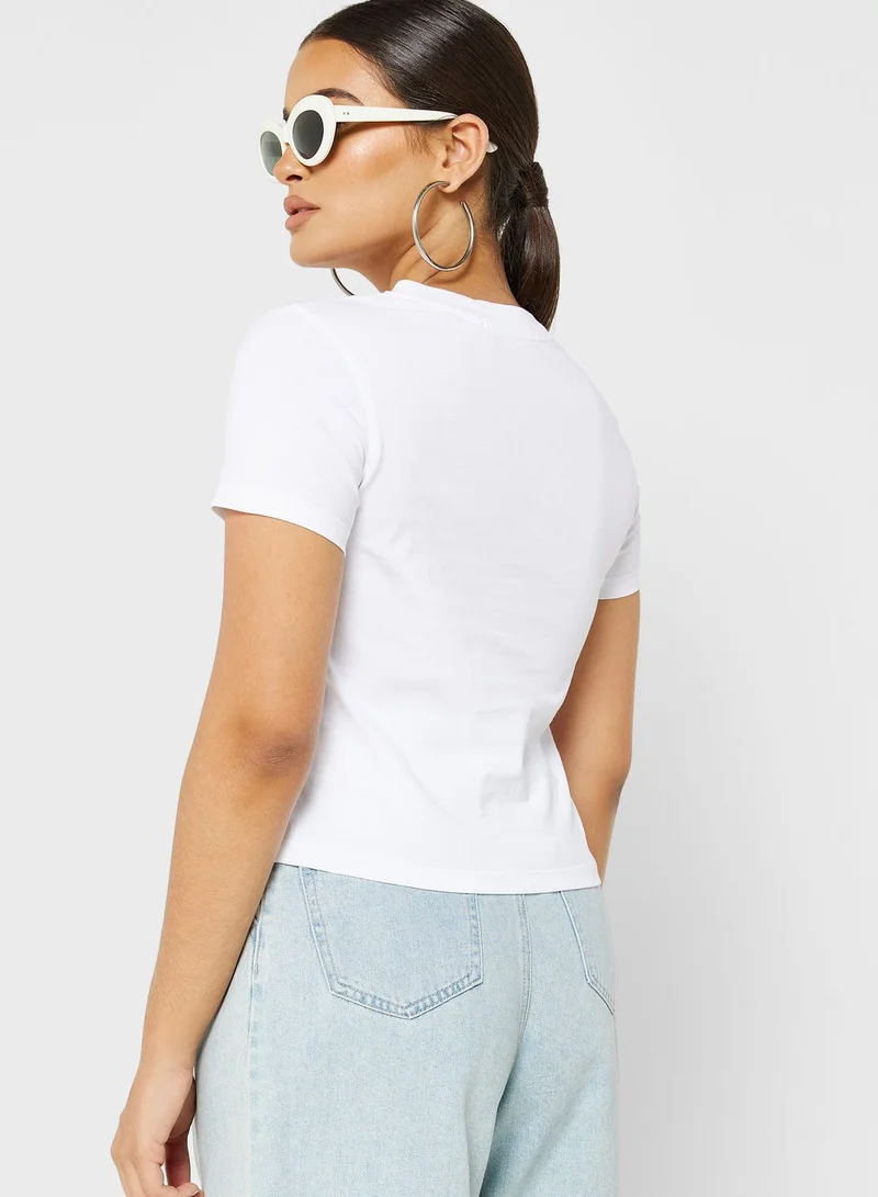Calvin Klein Jeans Crew Neck Logo T-Shirt