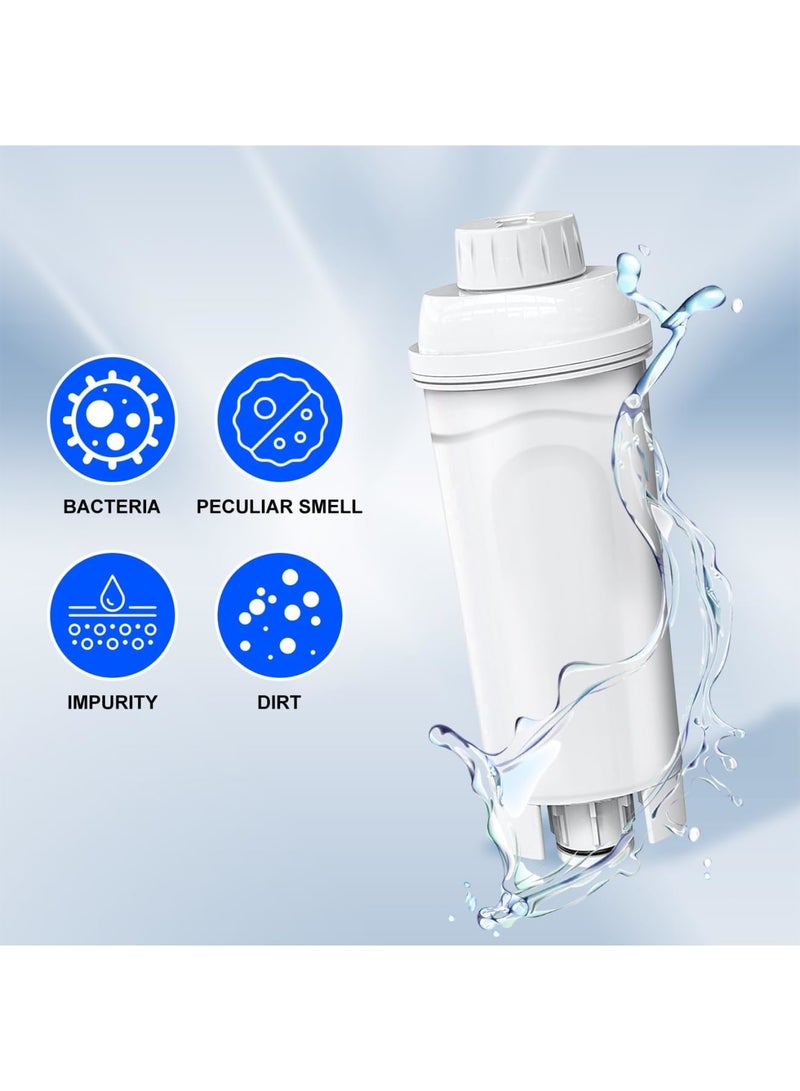 SYOSI Filter Replacement, 2 Pcs Coffee Machine Filter element Compatible with De-Longhi Filter DLSC002 Replacement, Water Softener, Activated Carbon Softener, Compatible with ECAM, ESAM, ETAM, BCO, EC - Image 3