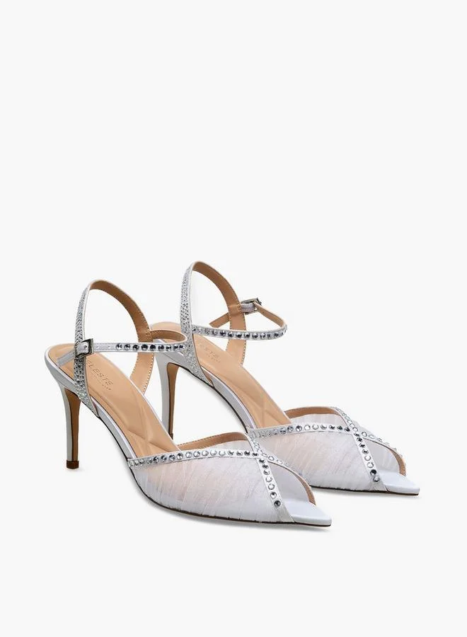 Women Stiletto Heel Ankle Strap Sandals