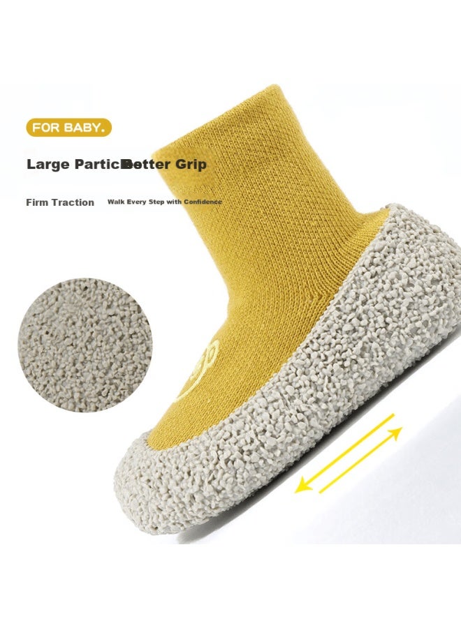 Barbie Baby Floor Socks Autumn Winter Children's Walking Shoes Socks Infant Non-slip Soft Thickened Insulated Cotton Baby Socks