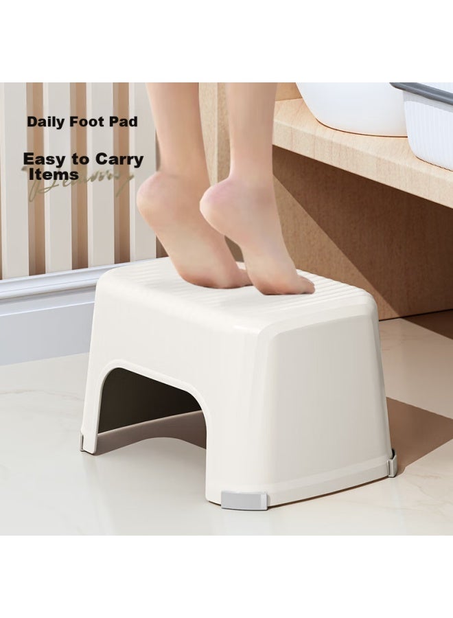Bdo Plastic Stool, Pangdonglai Style, Thickened, For Home Use, Footstool, Bath Stool, Bathroom, Children's, Living Room, Small Bench - Image 2