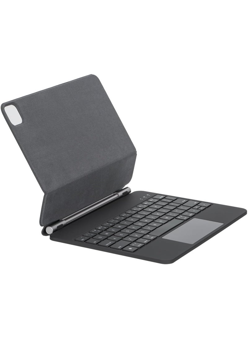 Suspended Magnetic Bluetooth Keyboard Case Compatible with iPad Air 13 Inch 2024 Model number A2903 A2904 with Trackpad Backlit Keyboard - Image 1