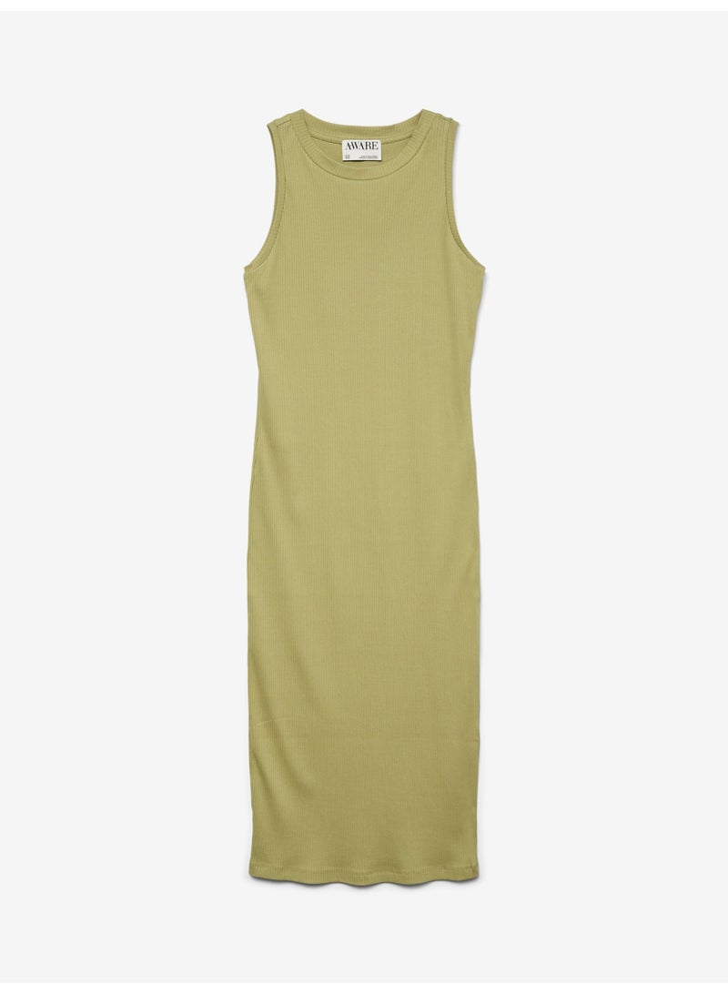 VERO MODA Awlavender Sl O-Neck Calf Dress Noos  - Image 2
