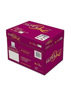 PaperOne PAPER ONE 80 GSM, A4 Size, 5 Reams Per Carton Box  - Image 1