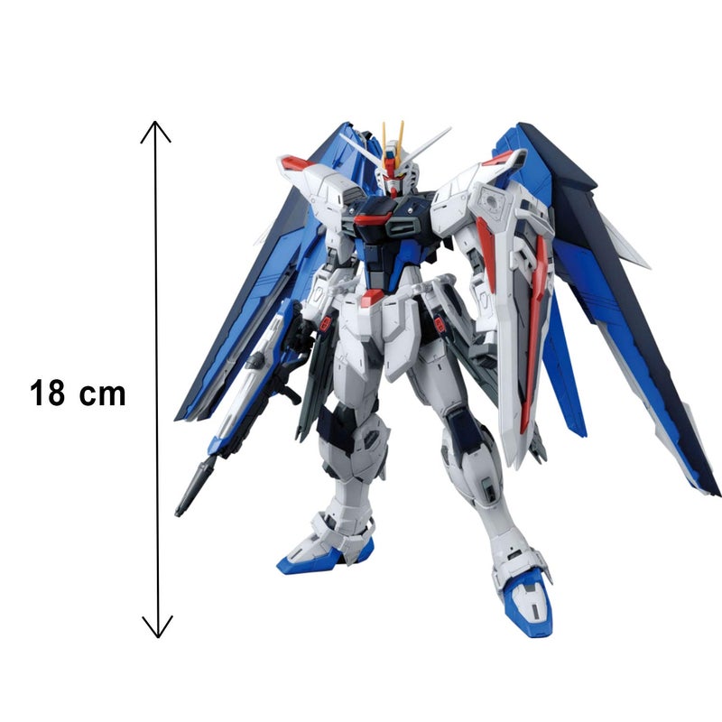 BANDAI SPIRITS Bandai Hobby MG Freedom Gundam (Ver. 2.0) "Gundam Seed 1/100, Multi-Colored, 8" (BAN204883) - Image 3