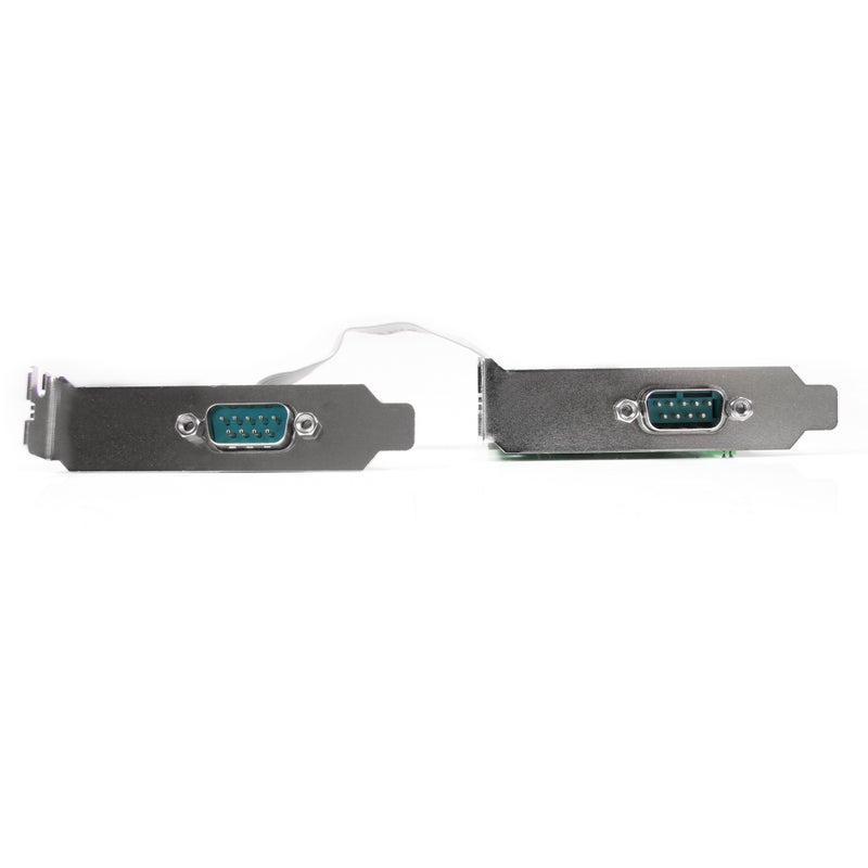 Startech.com StarTech.com 2-Port Low Profile PCI Express RS232 Serial Adapter Card, PCIe to DB9, Windows/Linux, TAA - Replaced by PEX2S953LP  - Image 2
