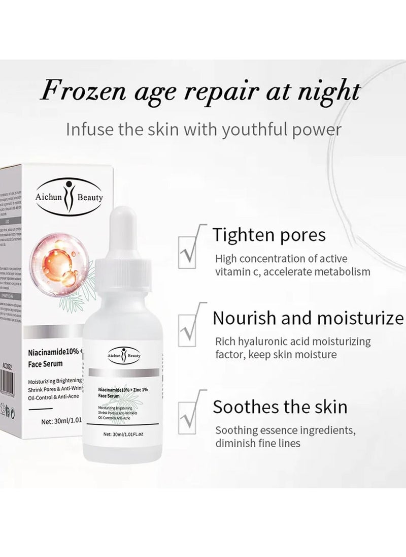 Aichun beauty - Niacinamide 10% And Zinc 1% Face Serum 30ml - Image 1