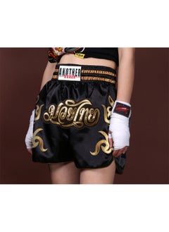 NIBEMINENT Muay Thai Fight Shorts,MMA Shorts Clothing Training Cage Fighting Grappling Martial Arts Kickboxing Shorts Clothing  - Image 4