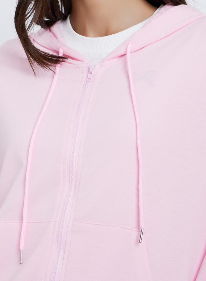 ستايلي طقم من سويت شيرت بسحاب وجوغرز - Image 4