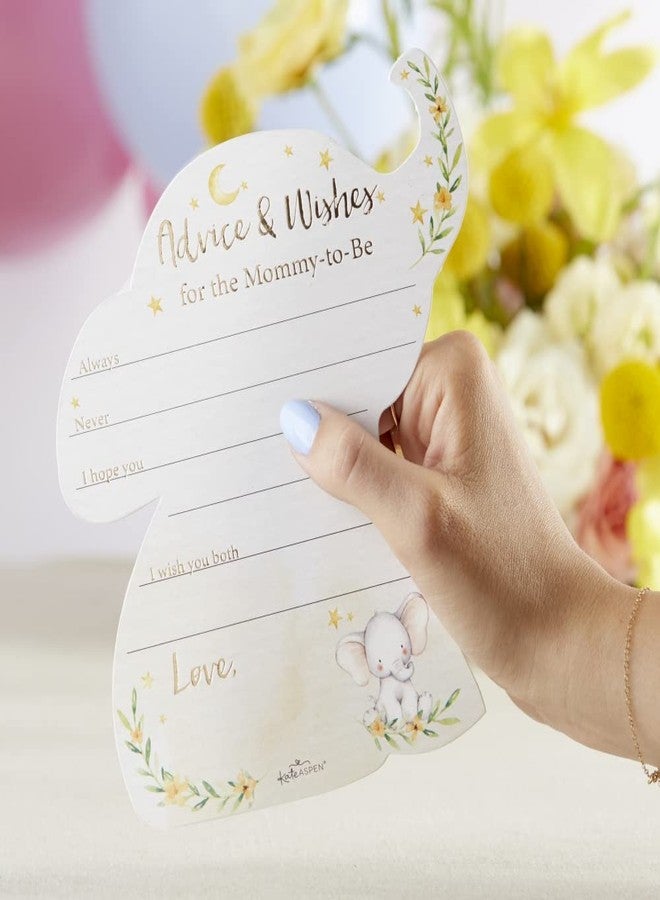 Kate Aspen Elephant Baby Card & Baby Game Little Peanut, One Size, Shower Advice Card & Game (Set of 50),28572NA - Image 3