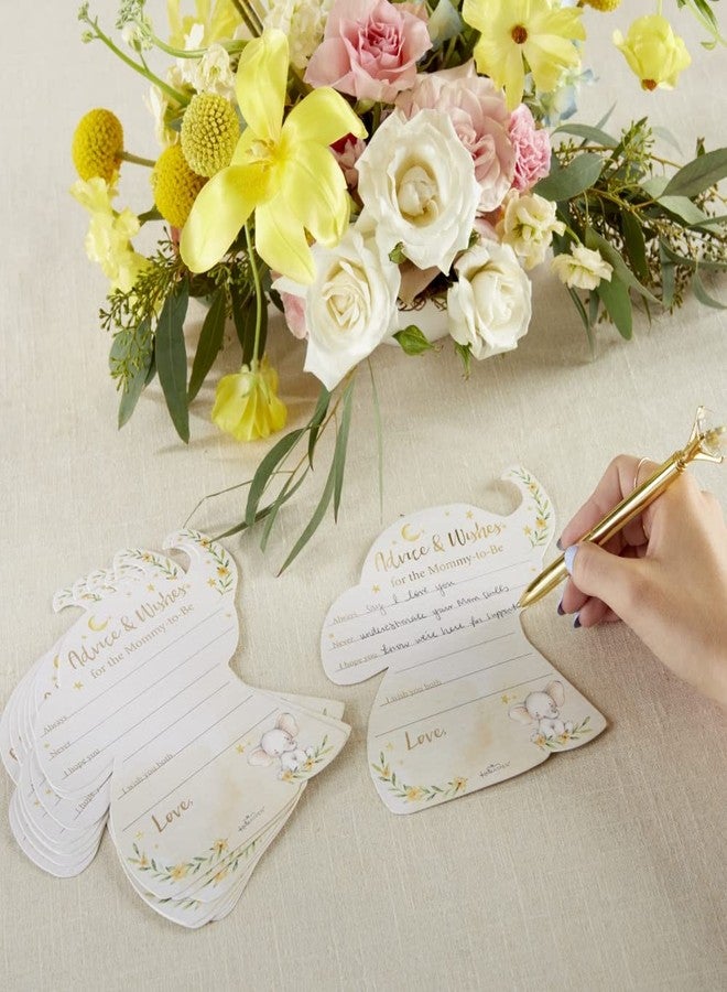 Kate Aspen Elephant Baby Card & Baby Game Little Peanut, One Size, Shower Advice Card & Game (Set of 50),28572NA - Image 2