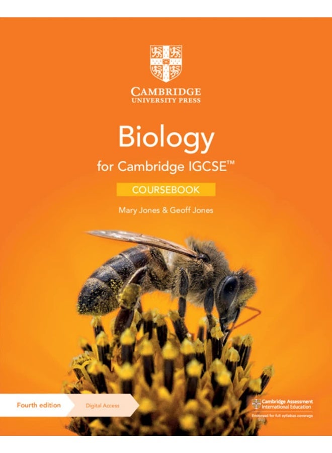 Cambridge IGCSE™ Biology Coursebook with Digital Access (2 Years) (Cambridge International IGCSE) - Image 1