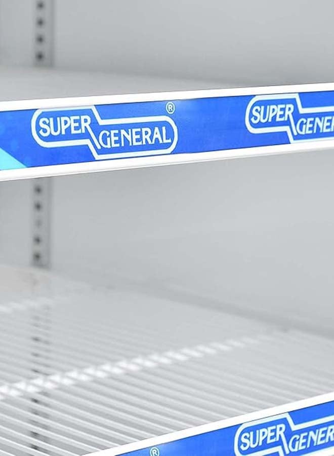 SUPER GENERAL 1200 Liters Gross Double-Door Chiller, Upright Beverage-Showcase, Energy-saving, Low-Noise - 1200 L 220 W SGSC1217IS White/Black - Image 5
