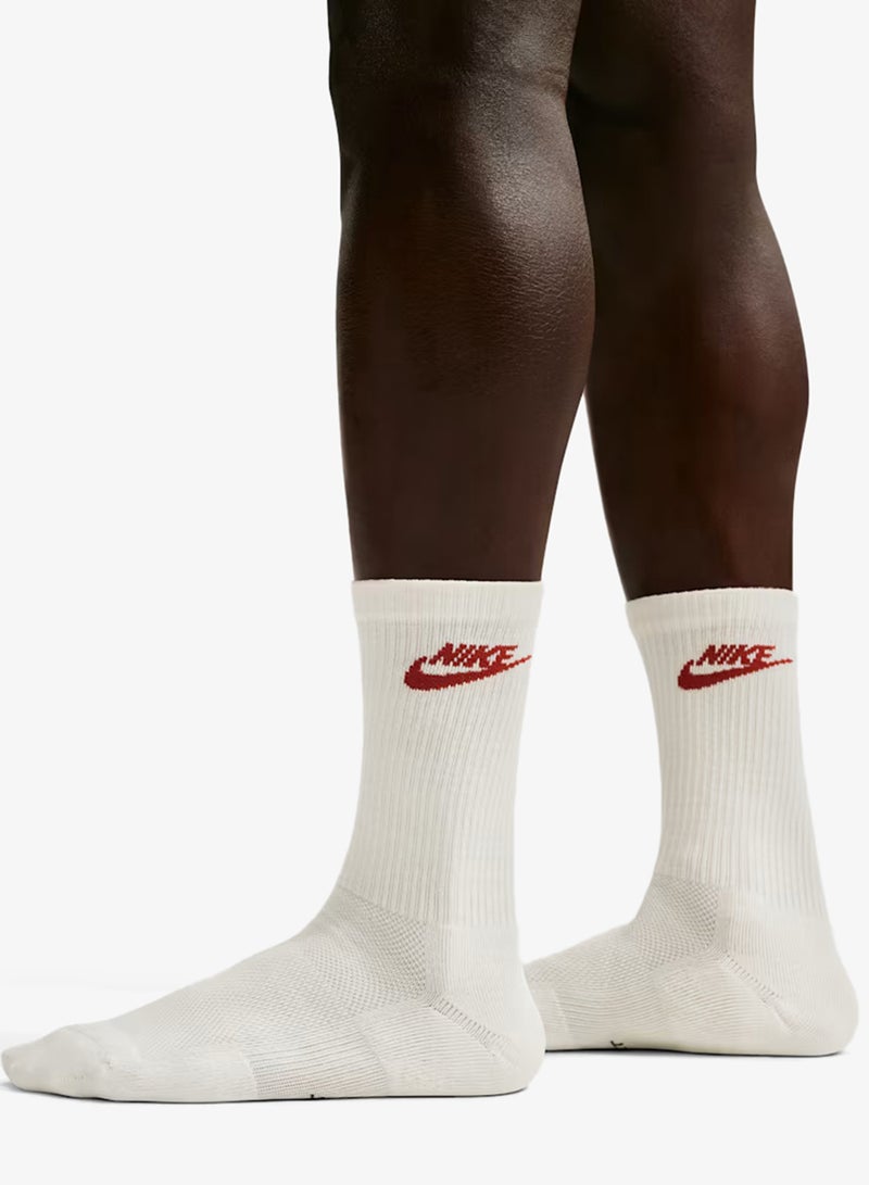 Nike 3-Pack Everyday Elevated Futura Crew Socks - Image 4
