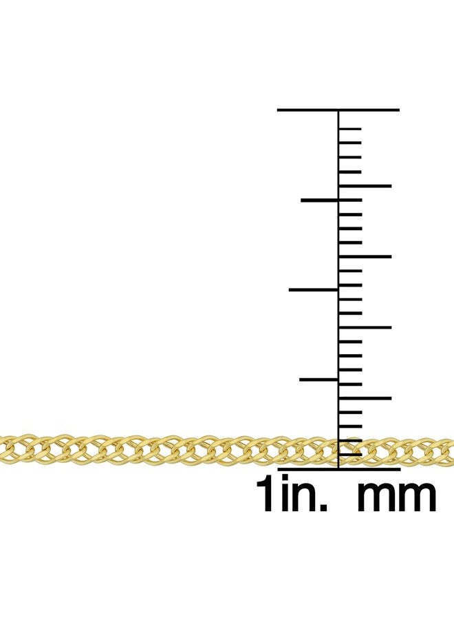 Kooljewelry 10k Yellow Gold Everyday Anklet Bracelet Minimalist Jewelry for Women (10 inch), 10 inches, Metal, not known, - Image 3
