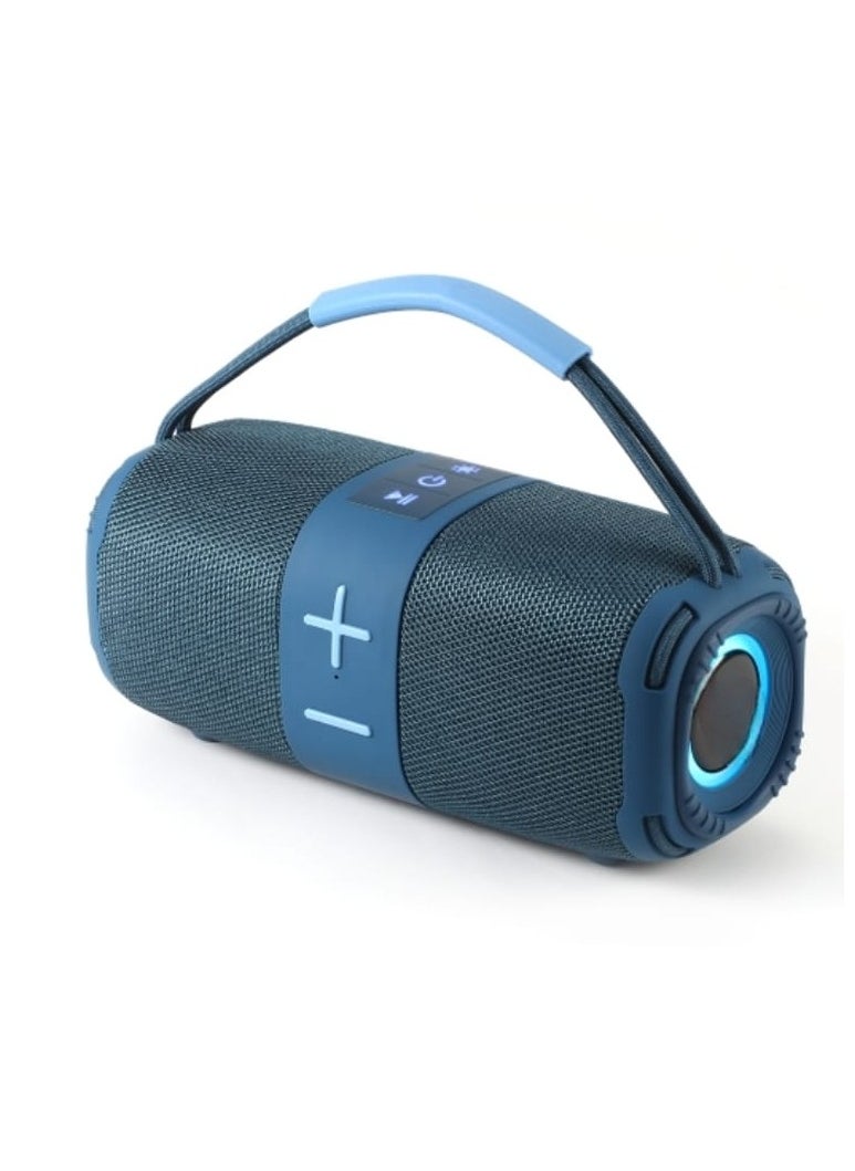 Generic - TG-668 Wireless Bluetooth Speaker Portable TWS Subwoofer with Handle - Blue - Image 1