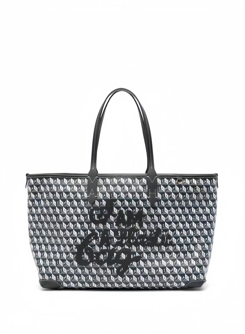 Anya Hindmarch I Am A Plastic Bag Large Tote Bag（Black） - Image 1