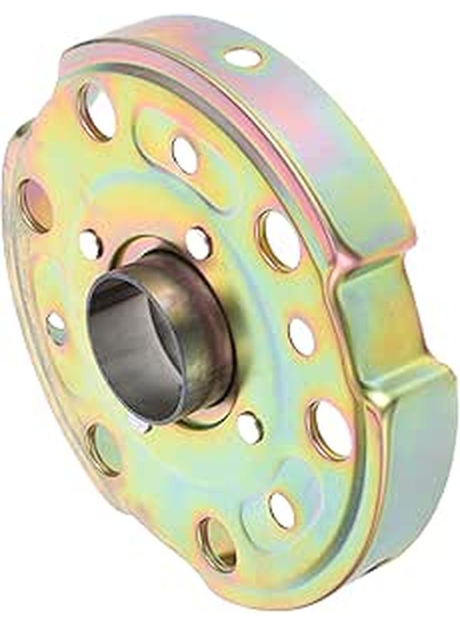 Heavy Duty Garage Rolling Door Pulley Wheel 2 Piece Set Adjustable Fixed Metal Hardware - Image 1