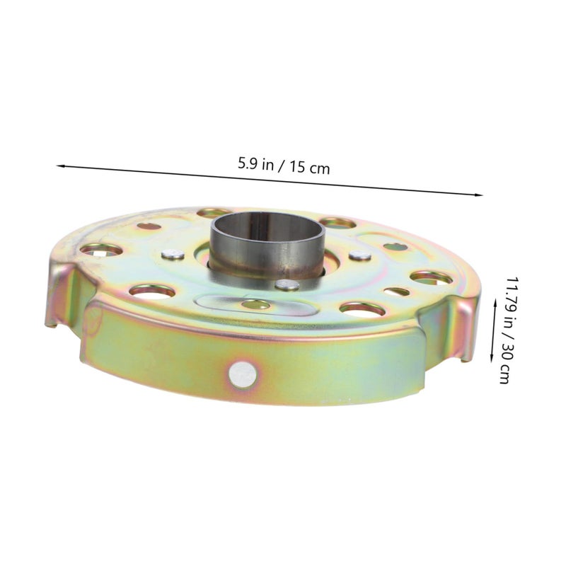 Heavy Duty Garage Rolling Door Pulley Wheel 2 Piece Set Adjustable Fixed Metal Hardware - Image 3