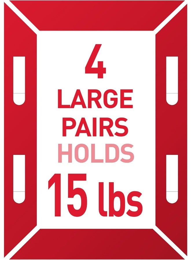 Command Command PH211-32NA Picture Hanging Strips – 8 Small, 16 Medium, 8 Large Pairs – No Damage Wall Adhesive – Easy to Open Pack – White – For Pictures, Décor & More – Removable, Tool-Free Hanging  - Image 3