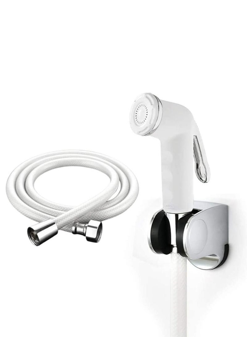 Rubik Shattaf for Toilet, Handheld Bidet Sprayer for Toilet, Muslim Shower Set (1.5 Meter Pipe) - Image 1