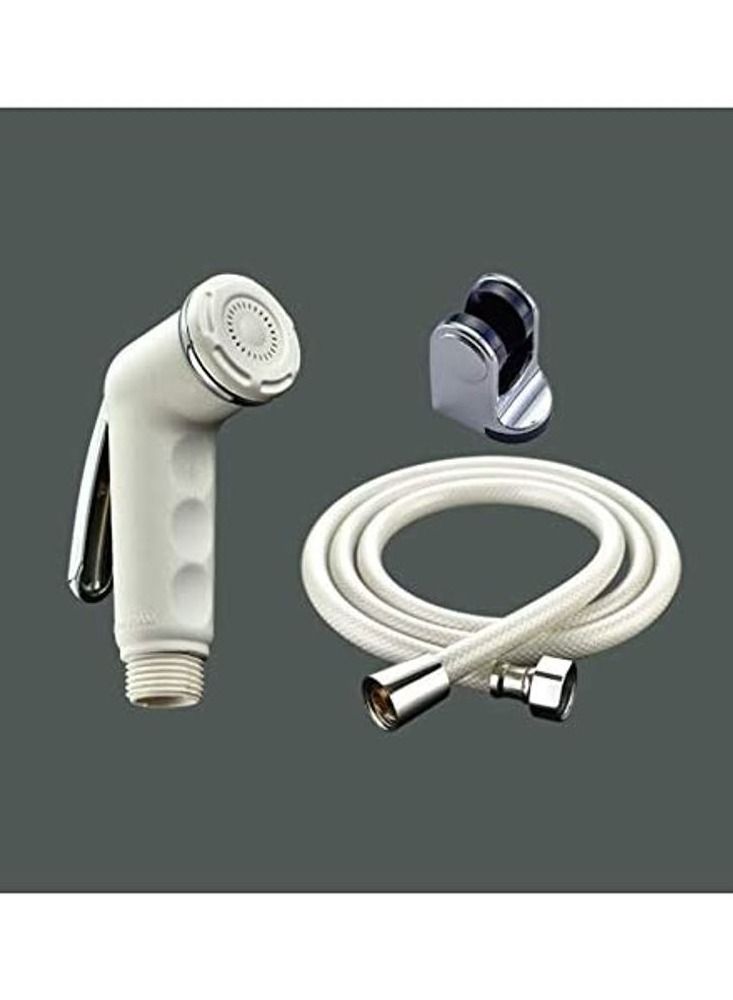 Rubik Shattaf for Toilet, Handheld Bidet Sprayer for Toilet, Muslim Shower Set (1.5 Meter Pipe) - Image 3