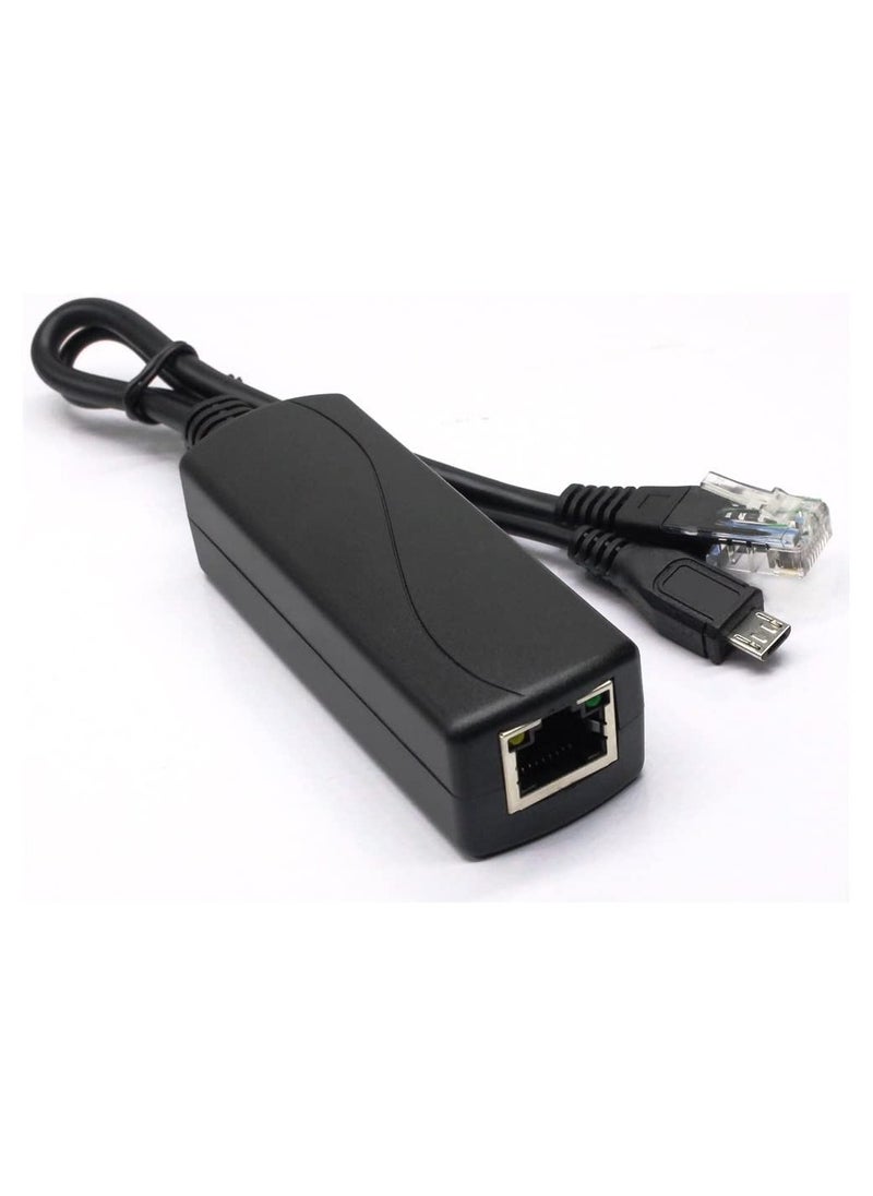 هوفيسا بو تحويلة 48V 5V 2.4a مايكرو USB محول إيثرنت متوافق مع بي 3B + كاميرا الملكية الفكرية  - Image 2