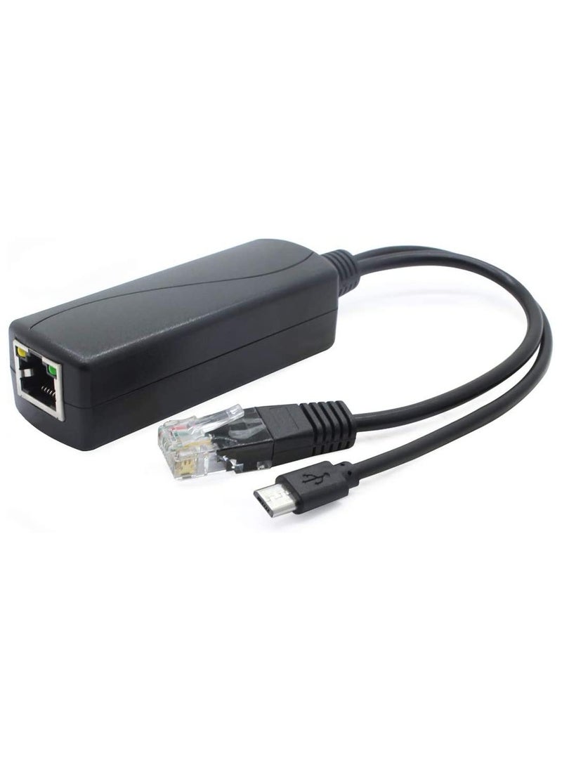 هوفيسا بو تحويلة 48V 5V 2.4a مايكرو USB محول إيثرنت متوافق مع بي 3B + كاميرا الملكية الفكرية  - Image 1