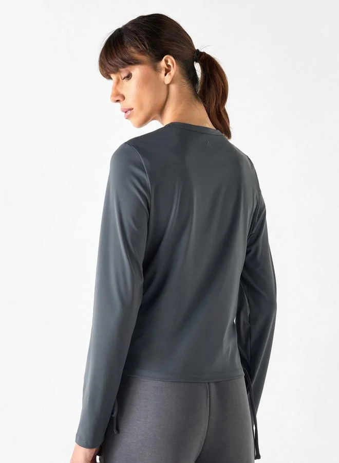 ADOT by Splash T-shirt with Crew Neck and Long Sleeves