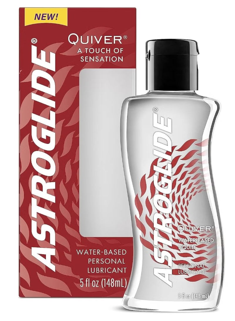 ASTROGLIDE زيت مائي (5 أونصات)، زيت شخصي كويفر، زيت إثارة يضيف إحساسات للرجال والنساء والأزواج، وسهل التنظيف