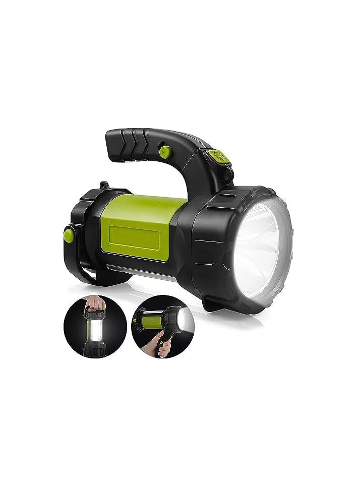 erorex Camping Lantern Rechargeable, LED Flashlight Spotlight Lantern with 700LM, 3600 Capacity Battery Powered, Portable Bright Camping Light for Emergency, Outdoor Hiking, Power Outages  - Image 1