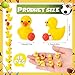 GGSTDDUP 48 Pcs Sports Resin Ducks Sports Themed Patriotic Ducks Unique Mini Little Yellow Duck Novelty Miniature Sports Duck Figurine Decorations for Sports Game Sports Party Favor 8 Sports - Image 3