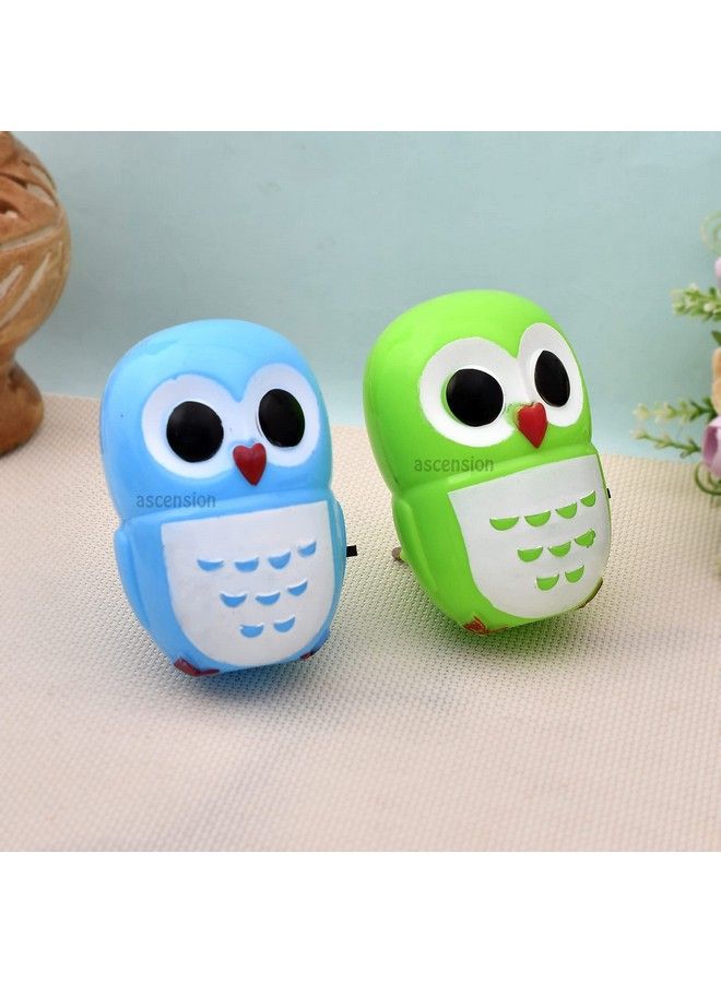 Ascension Plastic Owl Night Light For Baby Nursing Kids Favourite Birthday Party Return Gifts Multicolour (Pack Of 1) - Image 4