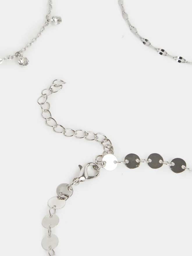 Styli Styli Set of 4 - Embellished Drop Anklet