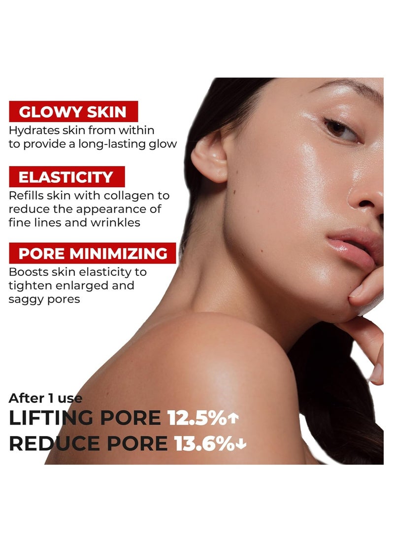MEDIPEEL - MDP+ RED LACTO COLLAGEN WRAPPING MASK, Glowy Skin, Skin Elasticity, Pore Lifting 70 ml,2.36fl.oz - Image 1