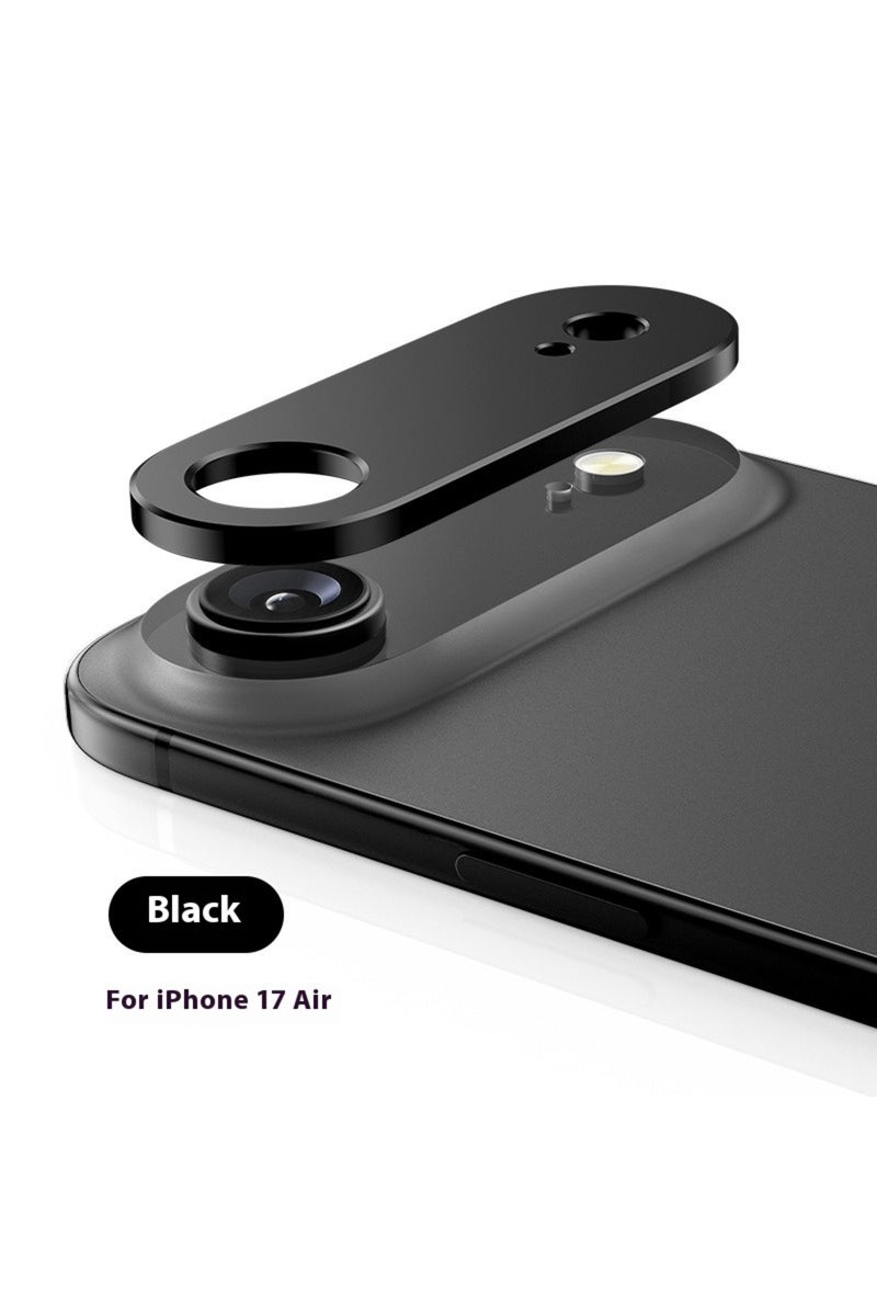 واقي عدسة الكاميرا الخلفية المعدني المصنوع من الألومنيوم لهاتف iPhone 17 Air، متوافق أيضًا مع iPhone 17 Pro Max و17 Air و17 Pro و17 Pro