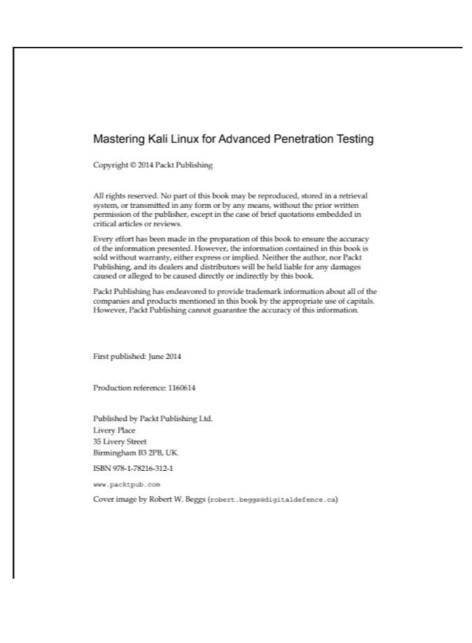 Mastering Kali Linux for Advanced Penetration Testing | Comprehensive Guide to Penetration Testing - Image 2