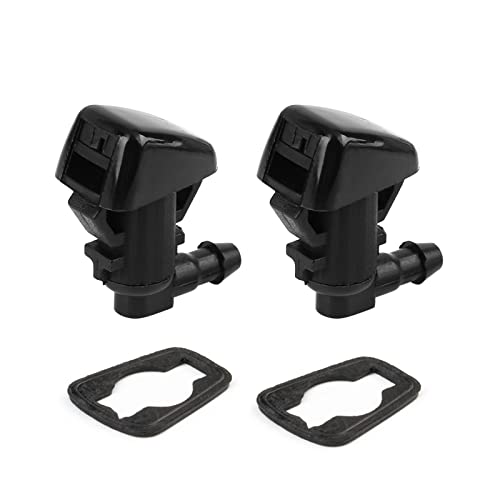 YIENAKFUN Front Windshield Washer Nozzles kit Replacement for 20082012 Liberty 20062010 Commander 20072011 Dodge Nitro Replaces OEM 55157319AA 4806312AA Windshield Wiper Washer Nozzle Spray Jet - Image 1