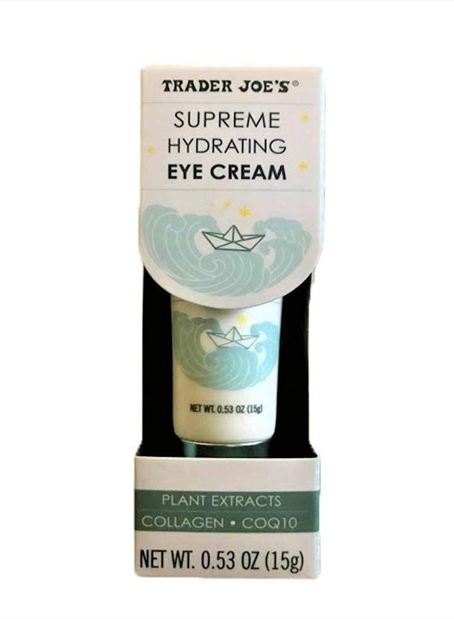TJ's Trader Joe's Supreme Hydrating Eye Cream 0.53 OZ - Image 1