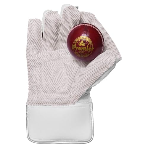 Gunn & Moore GM 606 Leather Cricket Wicket Keeping Gloves for Mens, Size - Youth - Image 4